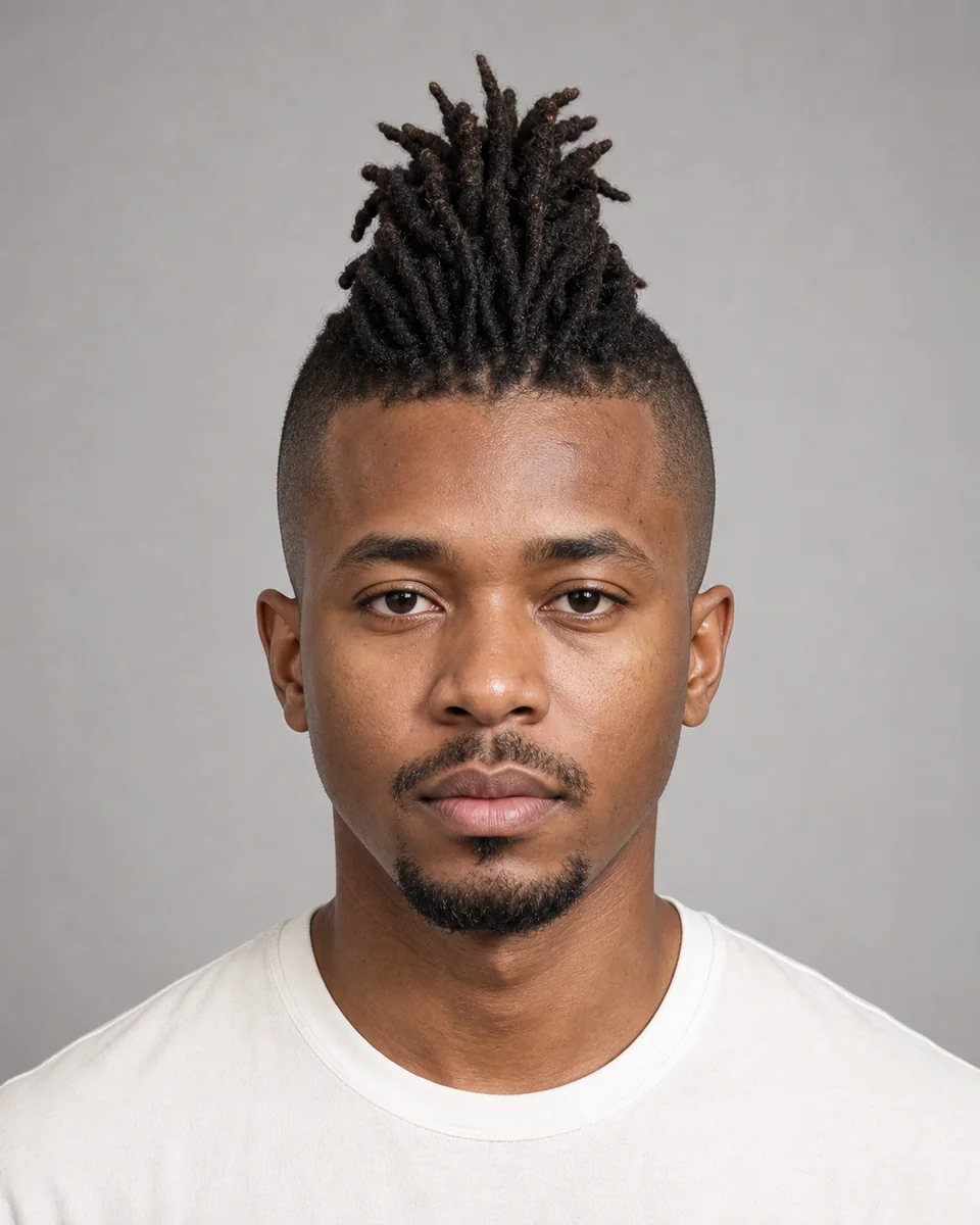 Dreadhawk — synthetic hairstyle study portrait